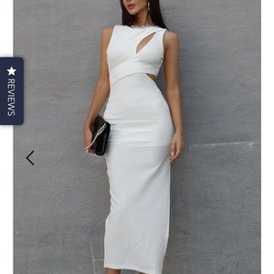 Misty midi dress